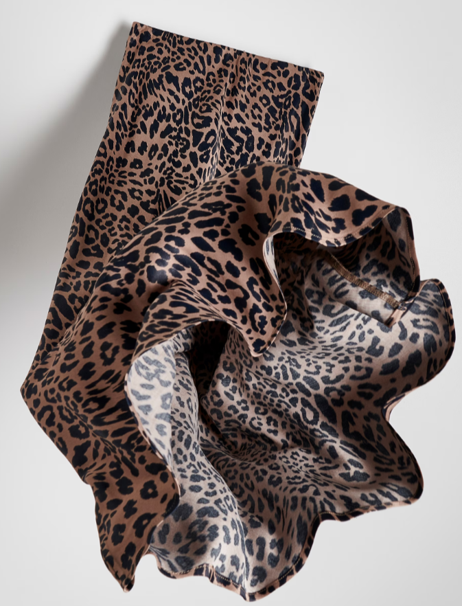 Spódnica midi w zwierzęcy wzór