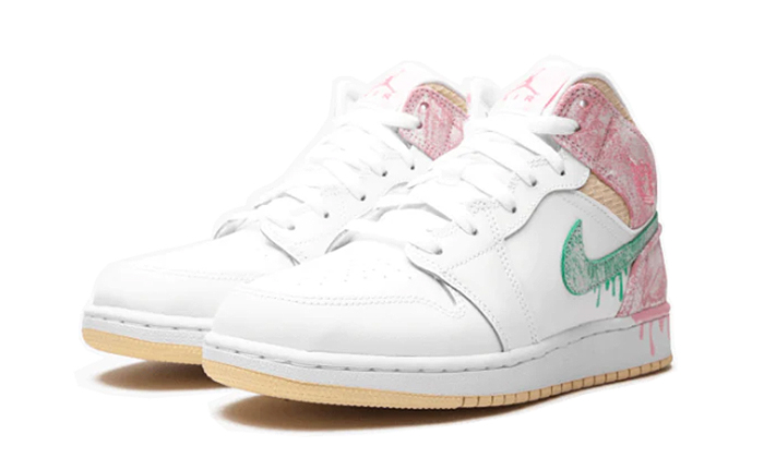 Air Jordan 1 Mid SE Paint Drip