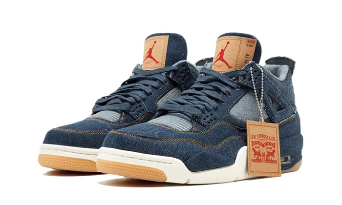 Air Jordan 4 Retro Levi's Denim Blue