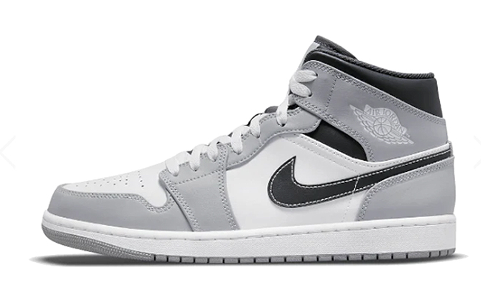 Air Jordan 1 Mid Light Smoke Grey Anthracite