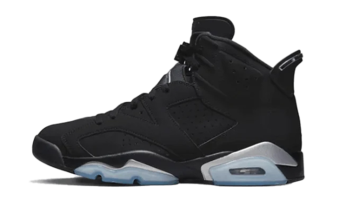 Air Jordan 6 Retro Chrome Metallic Silver