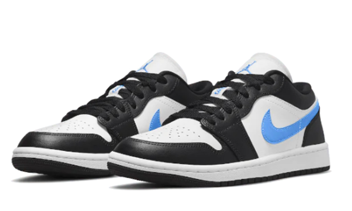 Air Jordan 1 Low Black University Blue