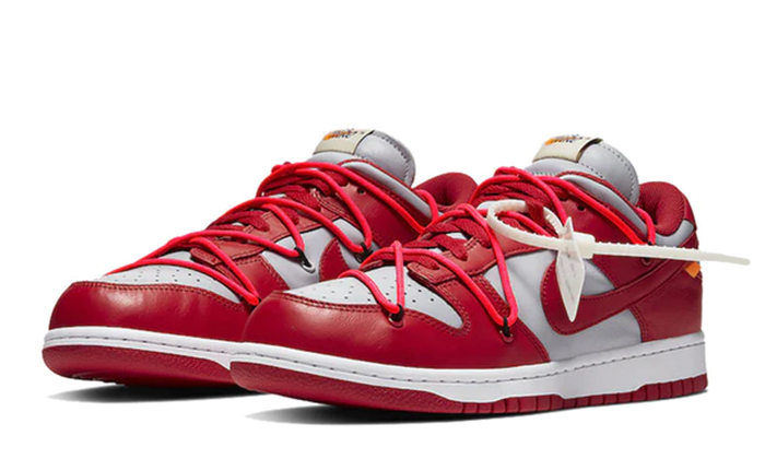 Off-White x Nike Dunk Low University Red