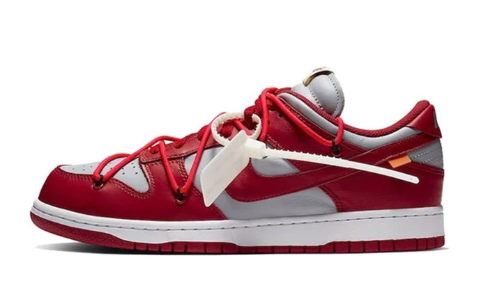 Off-White x Nike Dunk Low University Red