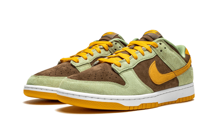 NIKE Dunk Low Olive Brown Orange