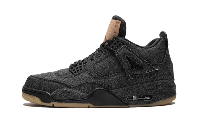 Air Jordan 4 Retro Levi's Black