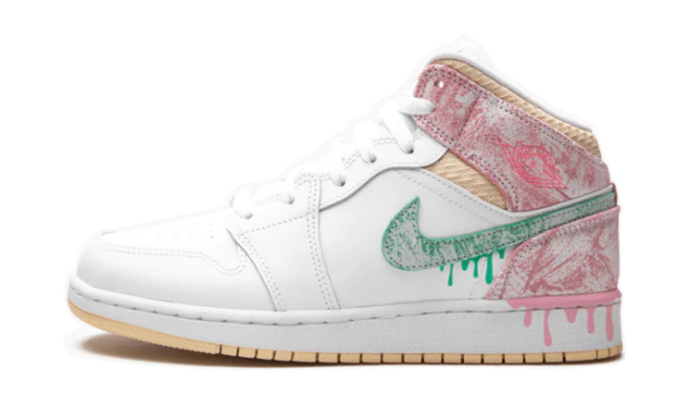 Air Jordan 1 Mid SE Paint Drip