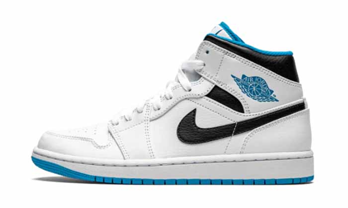 Air Jordan 1 Mid Laser Blue