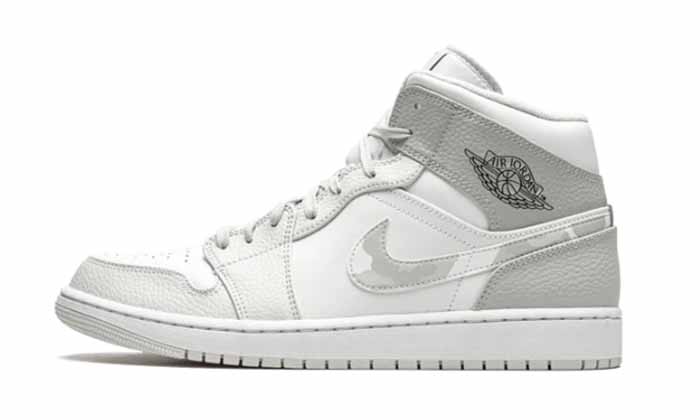 Air Jordan 1 Mid Grey Camo