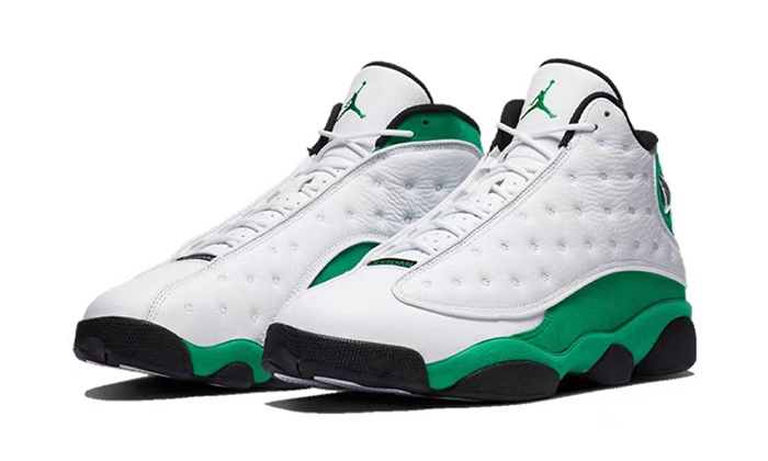 Air Jordan 13 Retro White Lucky Green