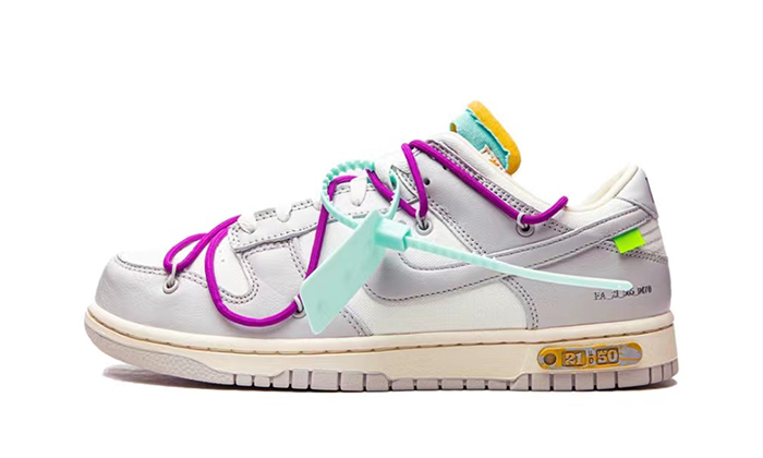 Off-White x Nike Dunk Low The 50 Lot 21