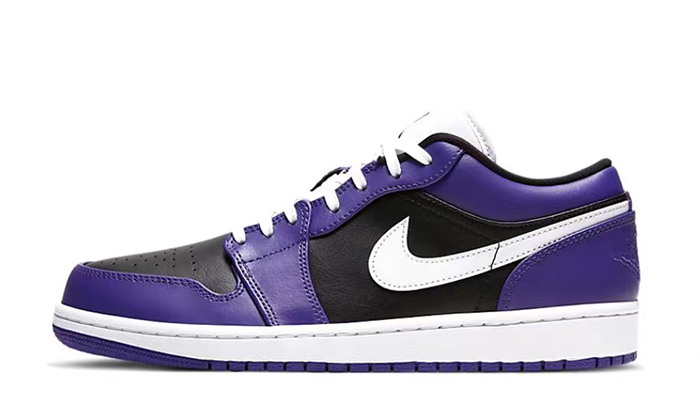 Air Jordan 1 Low Court Purple Black