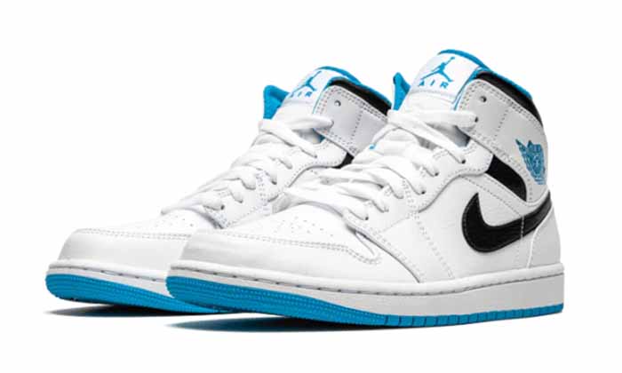 Air Jordan 1 Mid Laser Blue