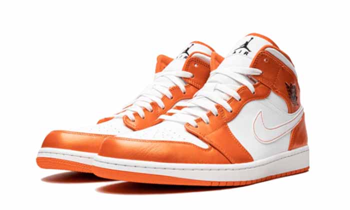 Air Jordan 1 Mid Metallic Orange