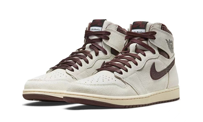 A Ma Maniére x Air jordan 1 Retro High OG SP “Sail and Burgundy”