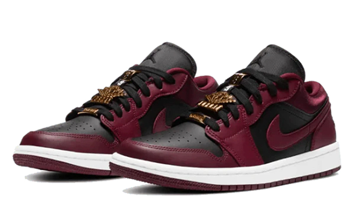 Air Jordan 1 Low Dark Beetroot Black