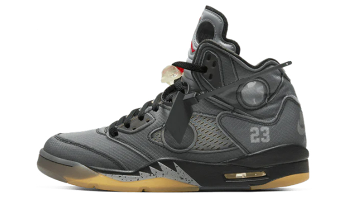 Air Jordan 5 Retro Off-White Black