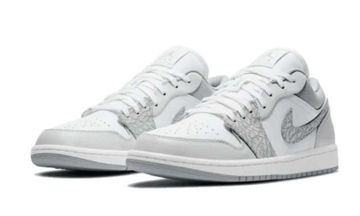 Air Jordan 1 Low PRM Smoke Grey Elephant