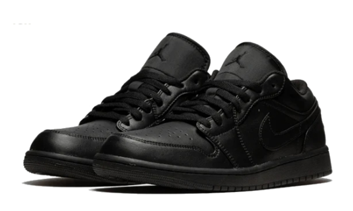 Air Jordan 1 Low Triple Black (2022)
