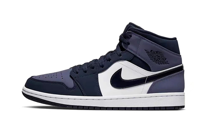 Air Jordan 1 Mid Obsidian Sanded Purple