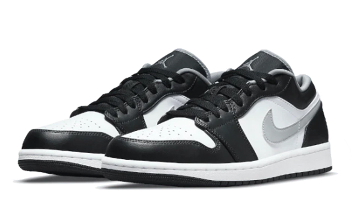 Air Jordan 1 Low Black White Particle Grey