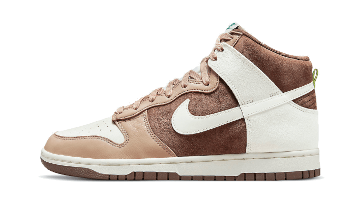 NIKE Dunk High Light Chocolate