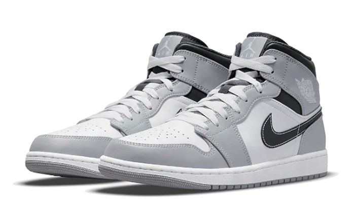 Air Jordan 1 Mid Light Smoke Grey Anthracite