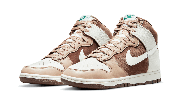 NIKE Dunk High Light Chocolate