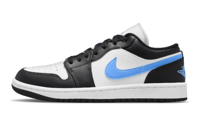 Air Jordan 1 Low Black University Blue