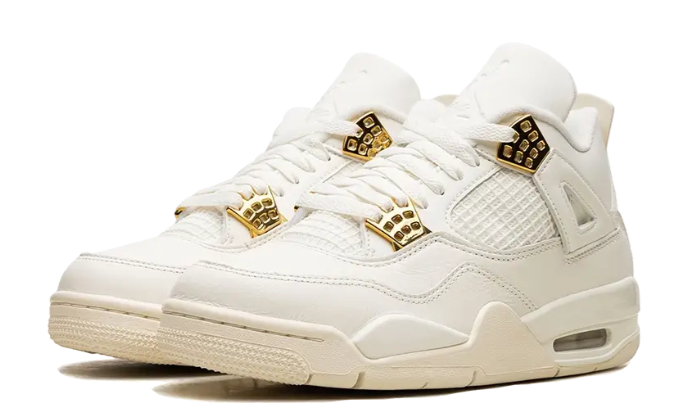Air Jordan 4 Sail Metallic Gold