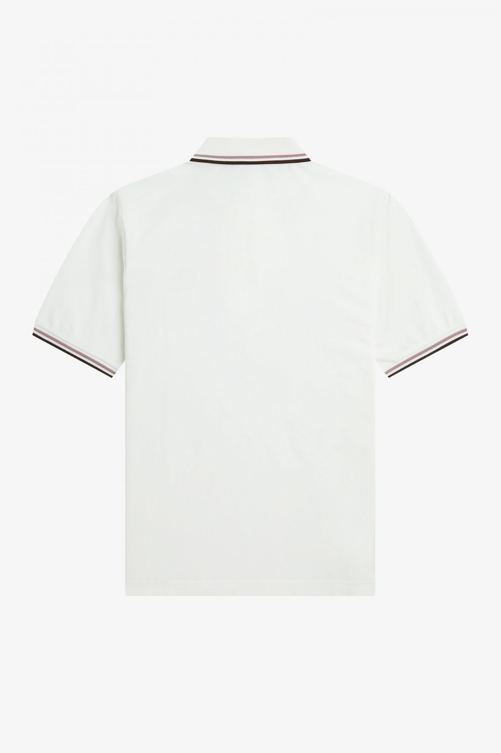 The Fred Perry ShirtG3600 Snow White / Dark Pink / Burnt Tobacco 7039463