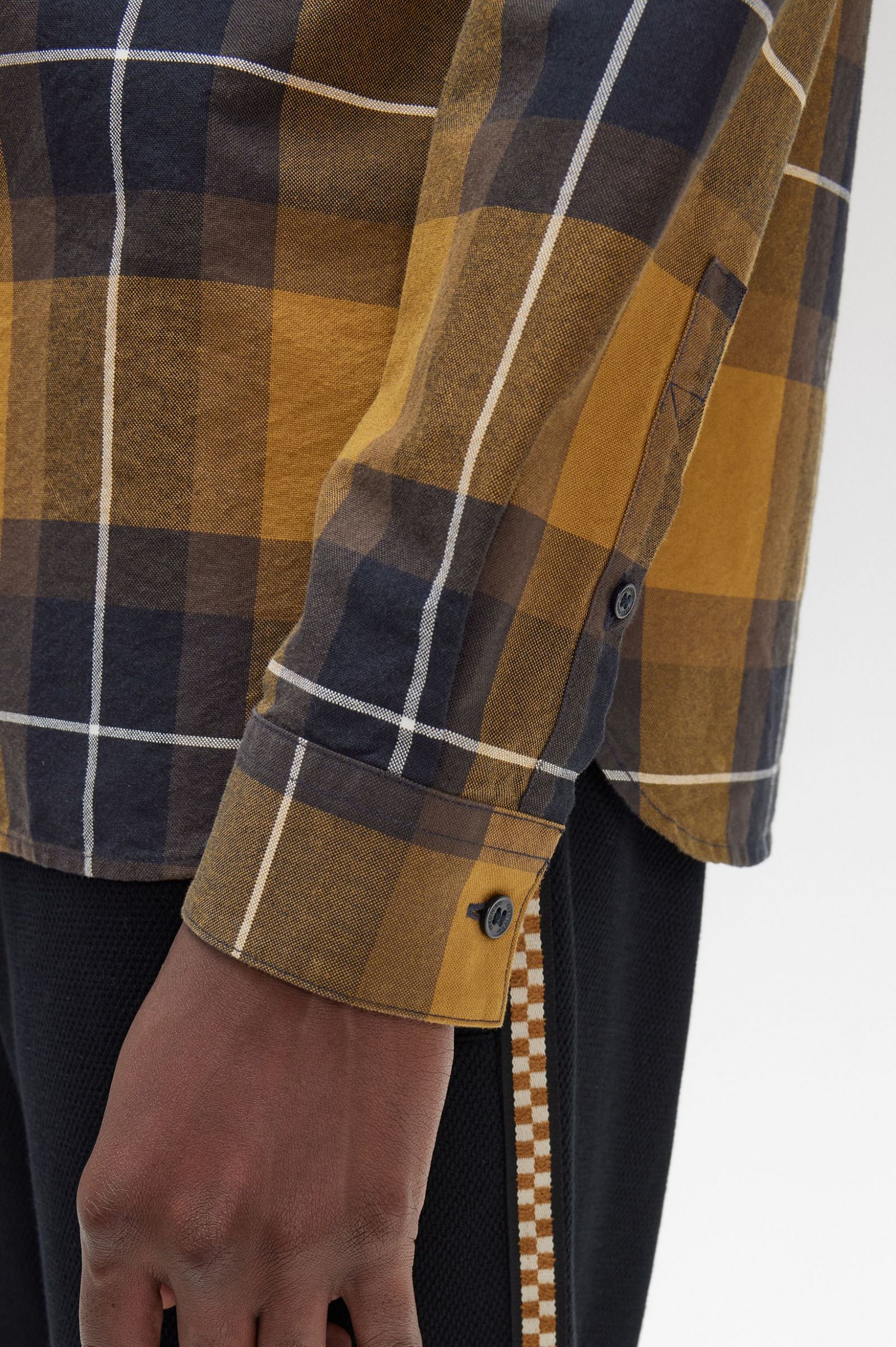 Tartan Shirt Dark Caramel 7038731