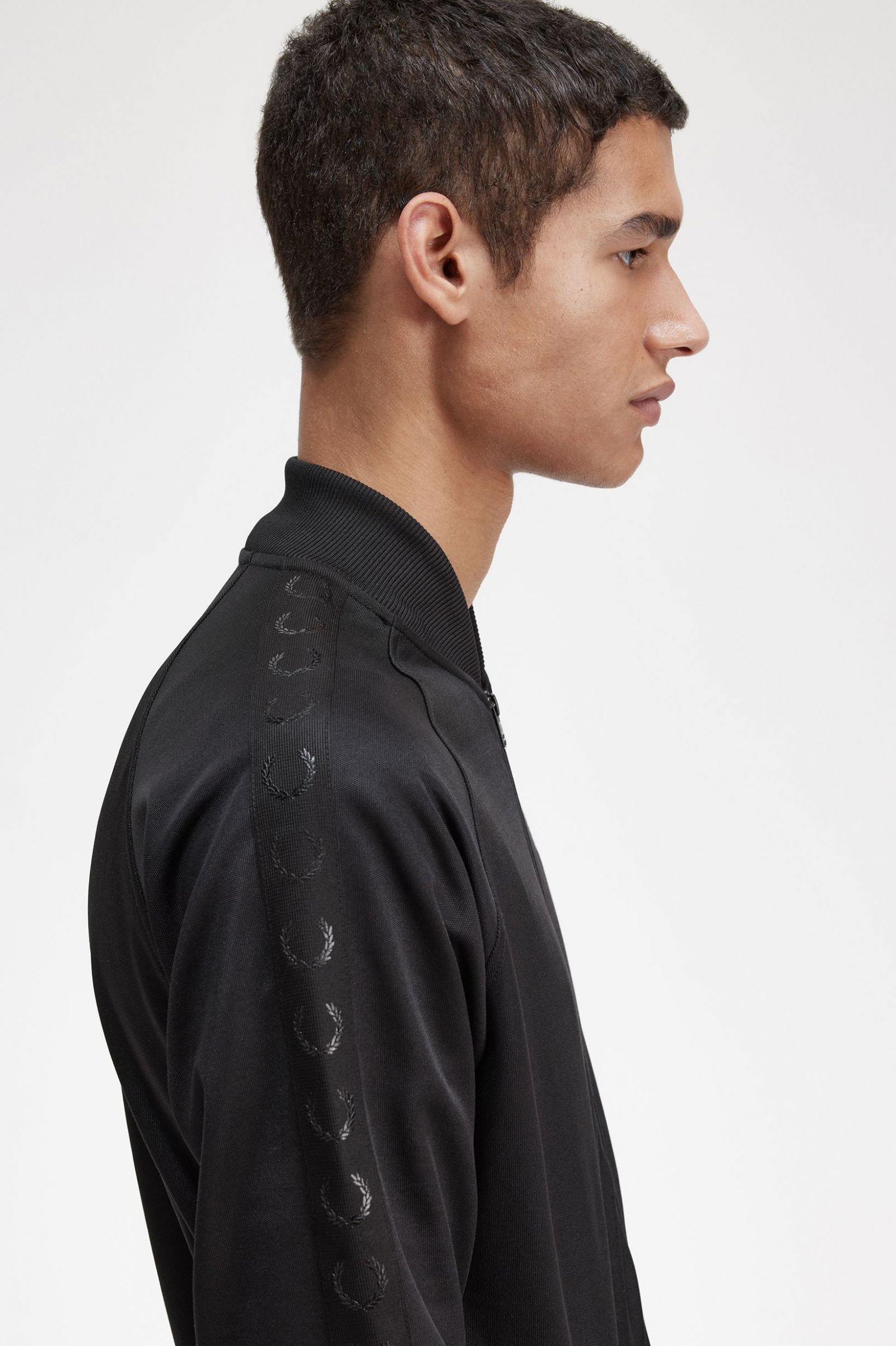 Tonal Tape Track Jacket Black 7039128