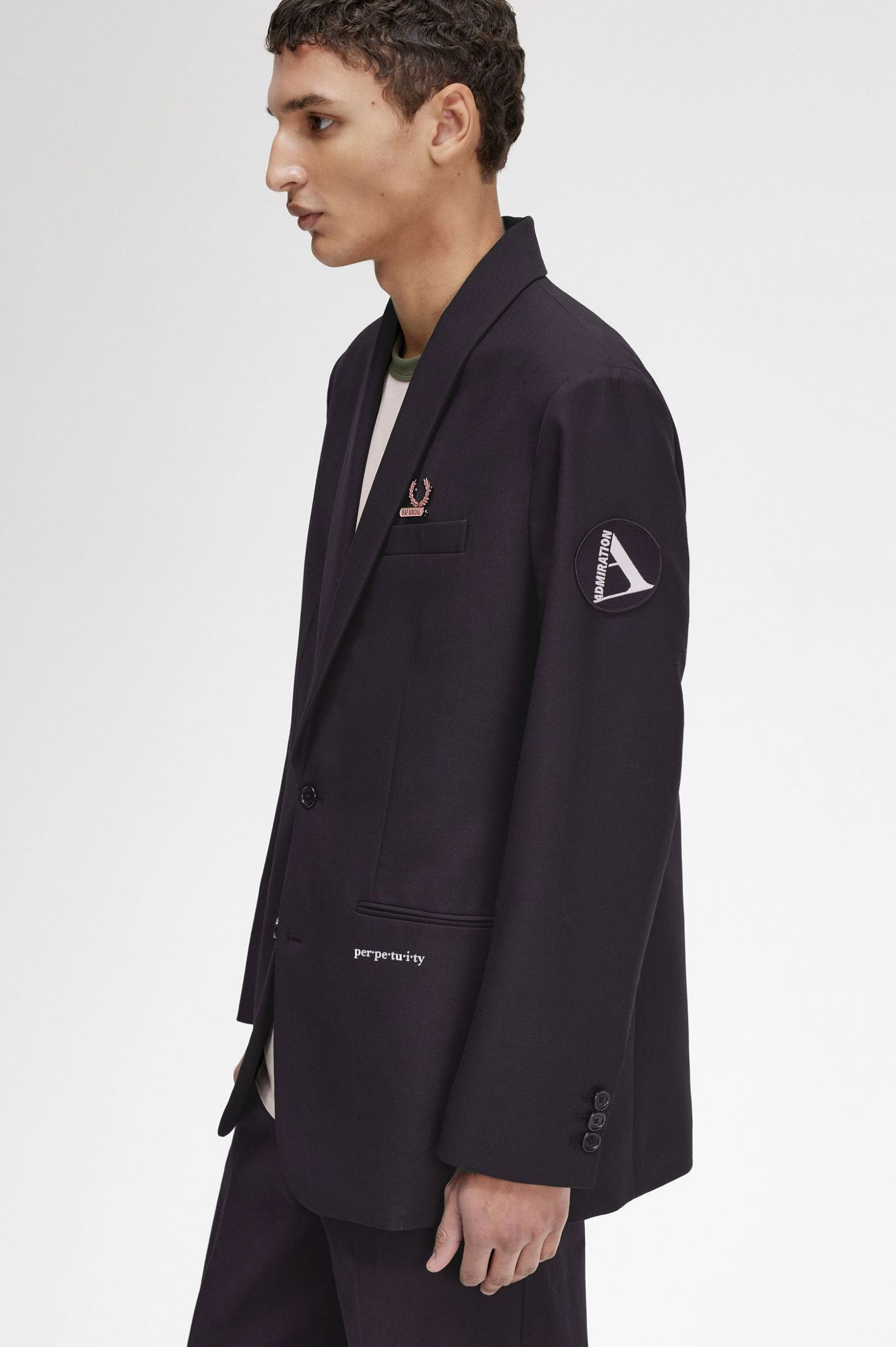 Raf SimonsShawl Collar Blazer Black 7038263