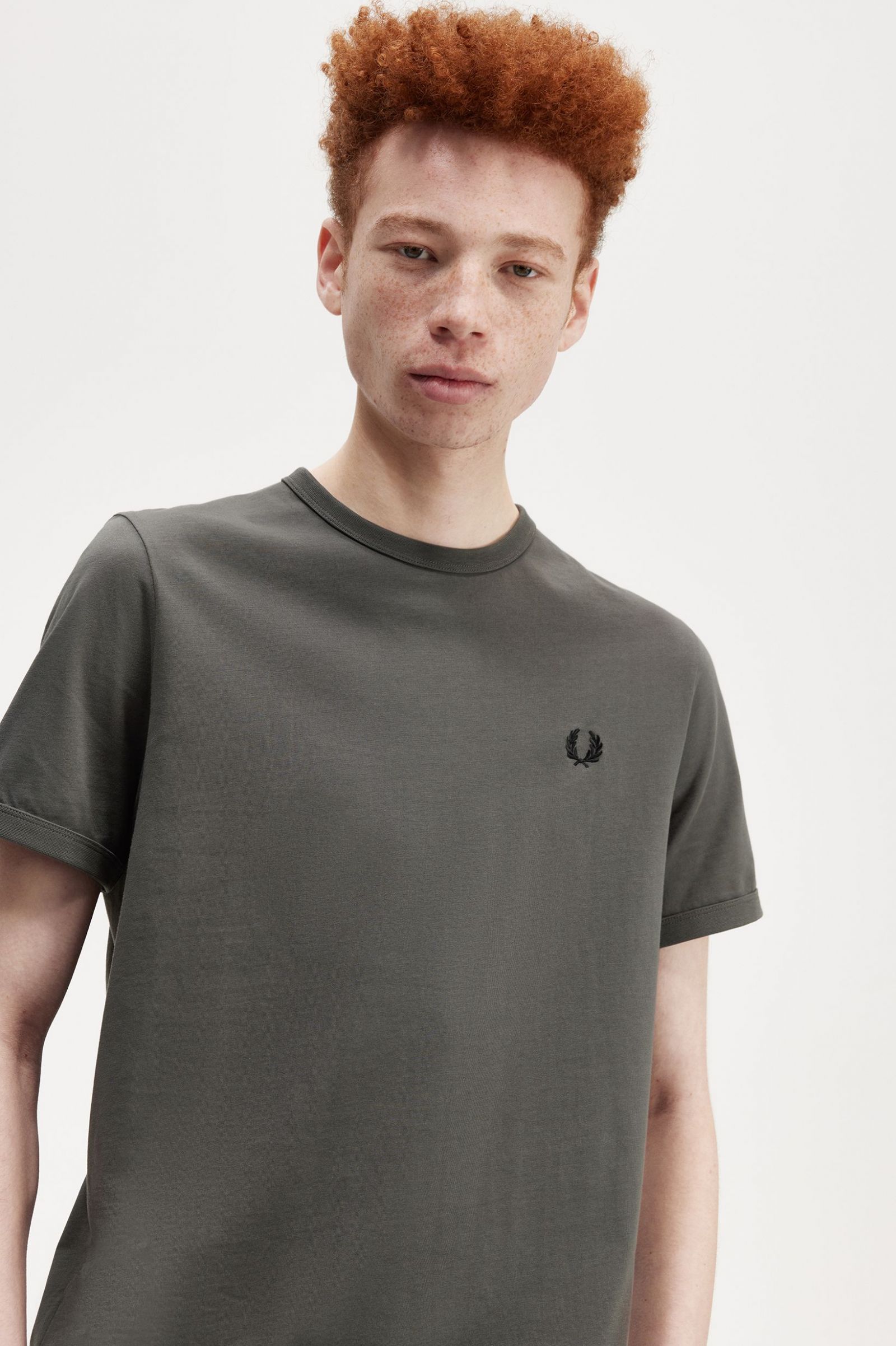 Ringer T-Shirt Field Green 7038948