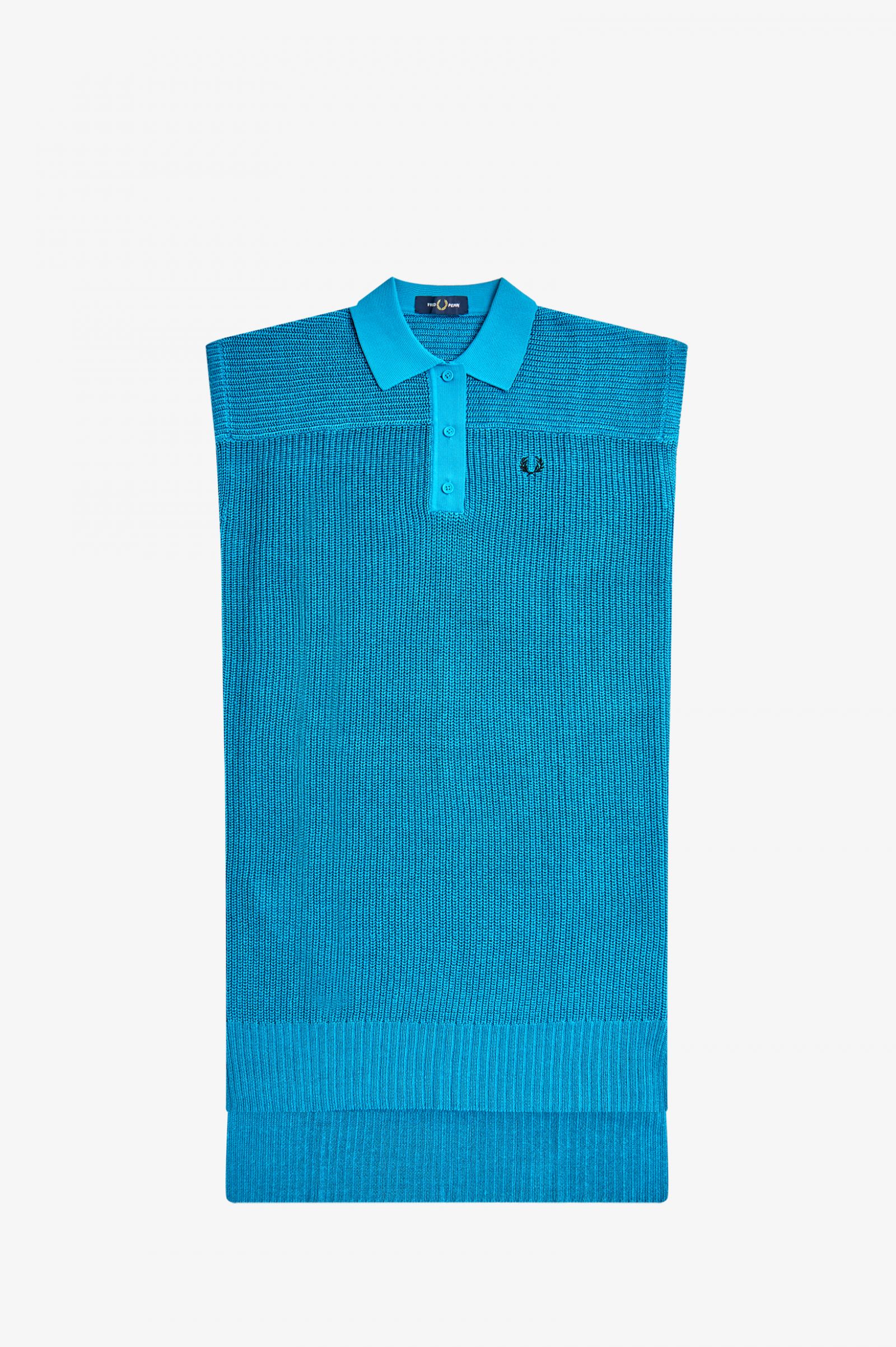 Knitted Shirt Dress Cyber Blue 7039287