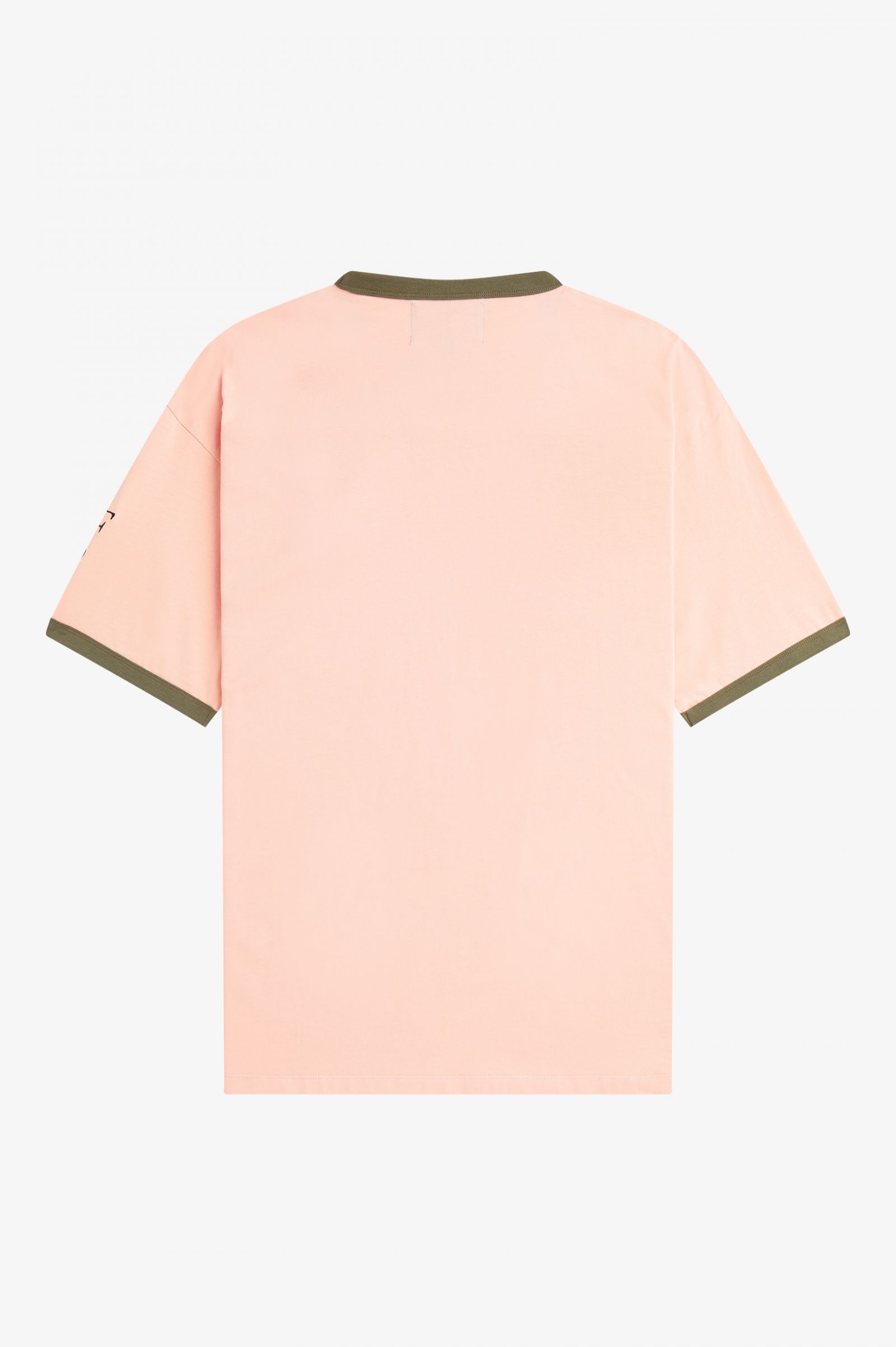 Raf SimonsContrast Trim Relaxed T-Shirt Light Misty Rose 7038622