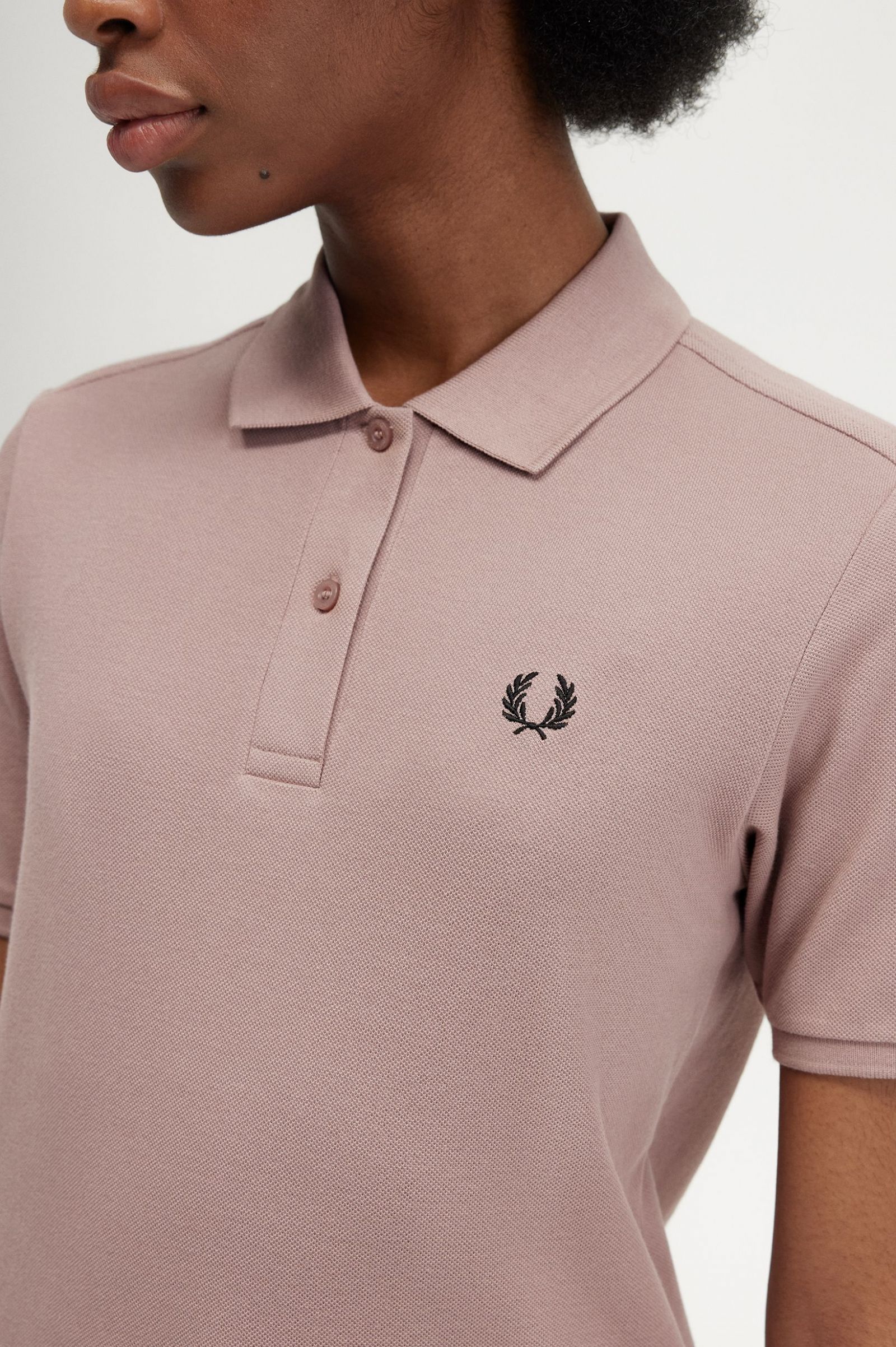 The Fred Perry ShirtG6000 Dark Pink / Black 7039457