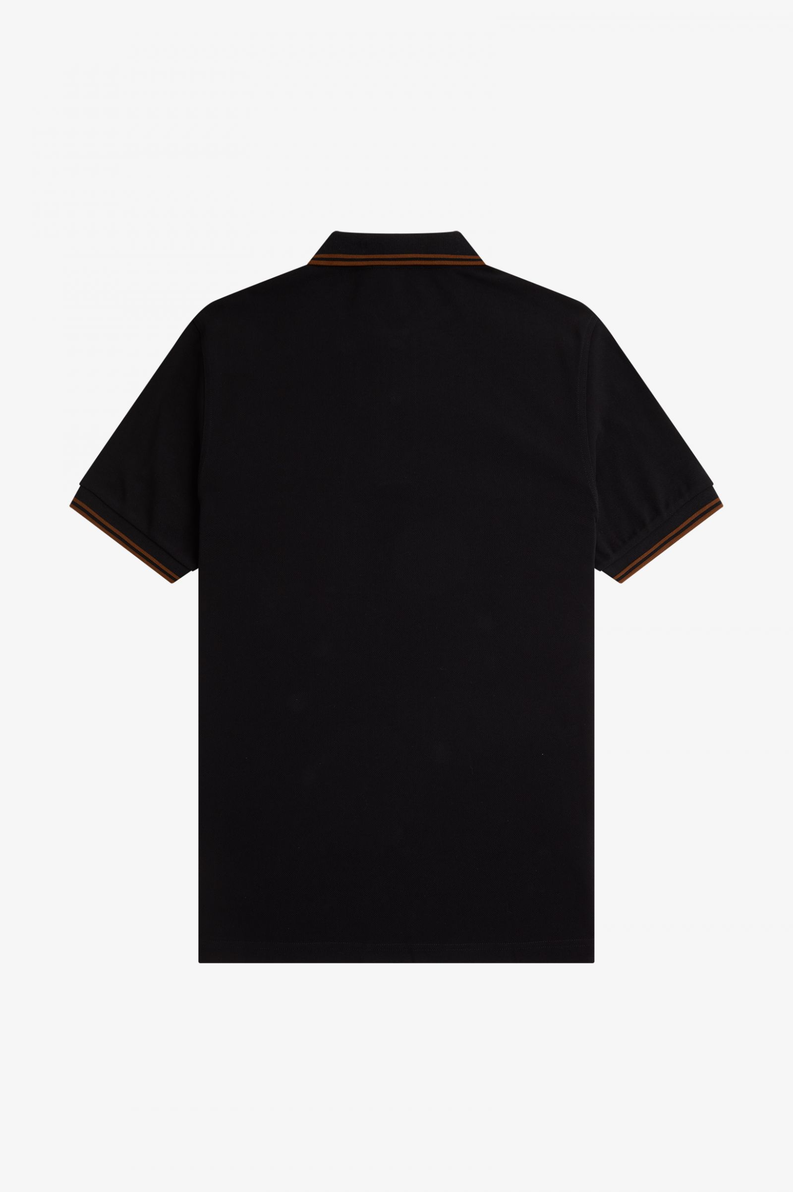 The Fred Perry ShirtM3600 Black / Whisky Brown / Whisky Brown 7038552