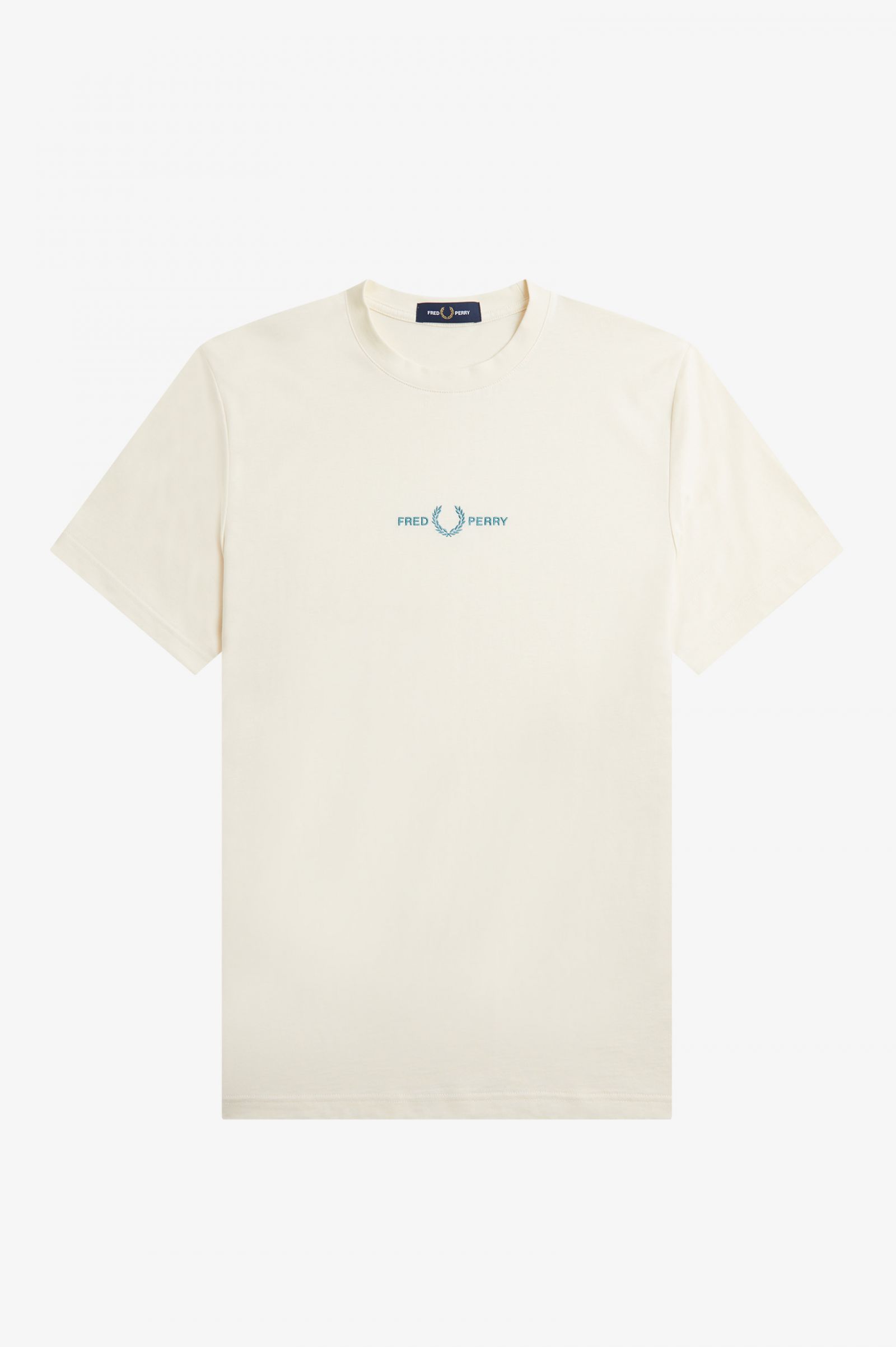Embroidered T-Shirt Ecru 7038808