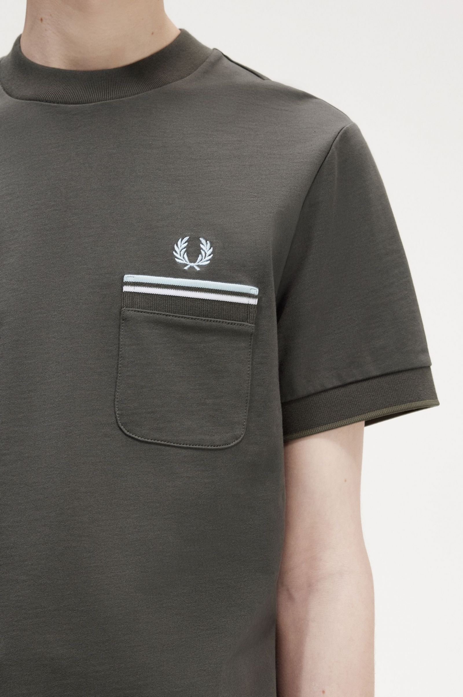 Twin Tipped Pocket T-Shirt Field Green 7038989