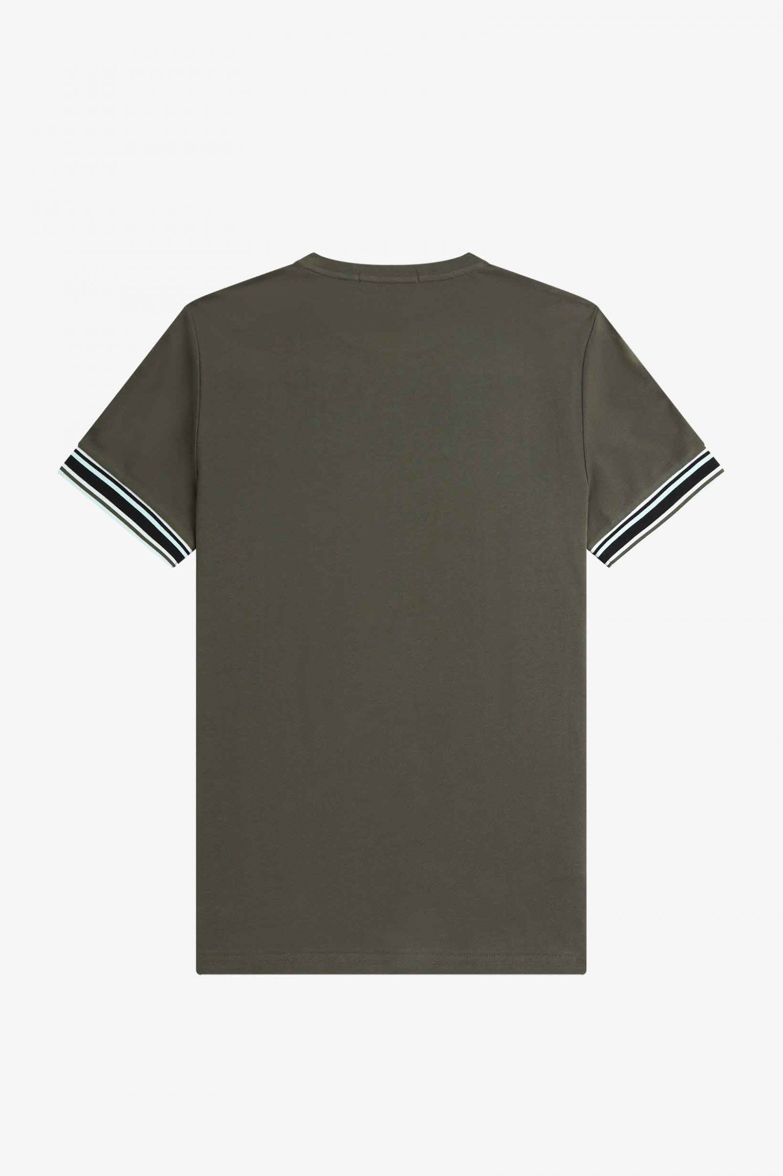 Bold Tipped Piqué T-Shirt Field Green 7038961