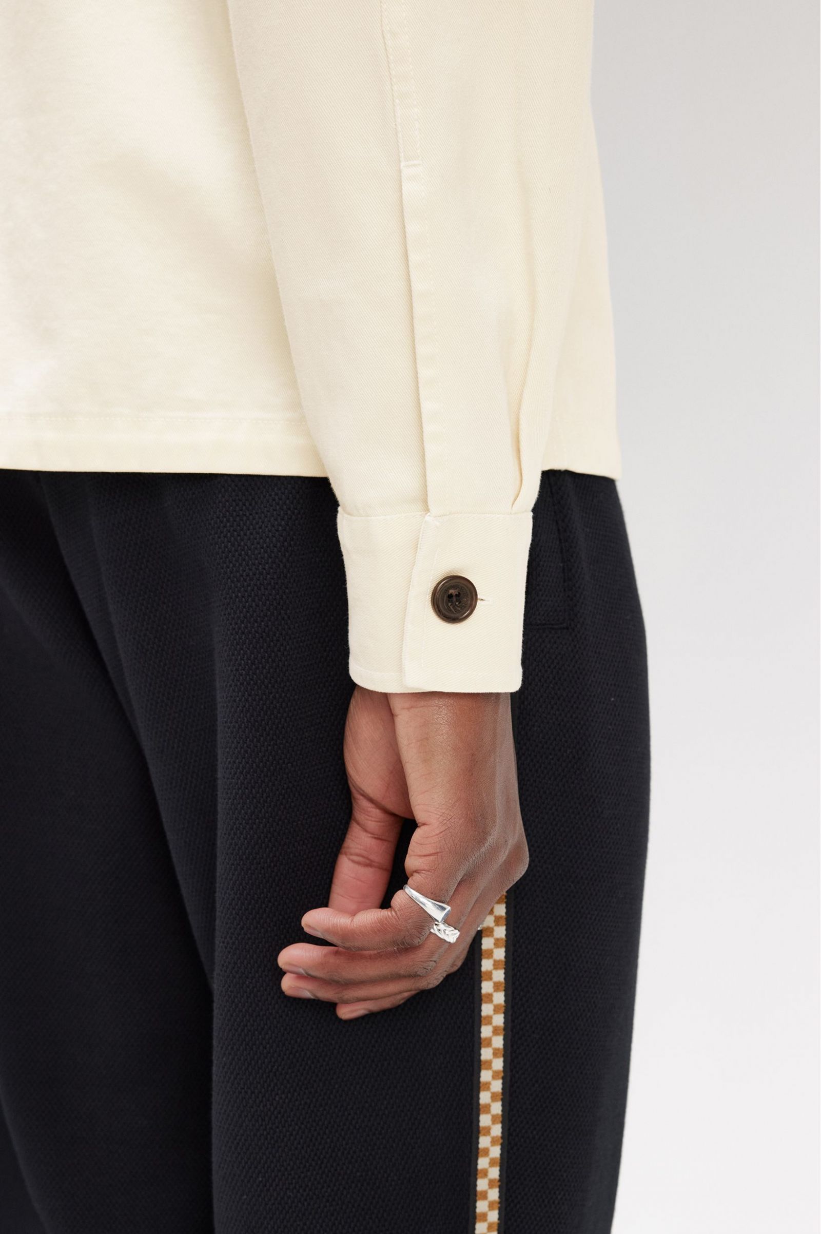 Twill Overshirt Ecru 7038482