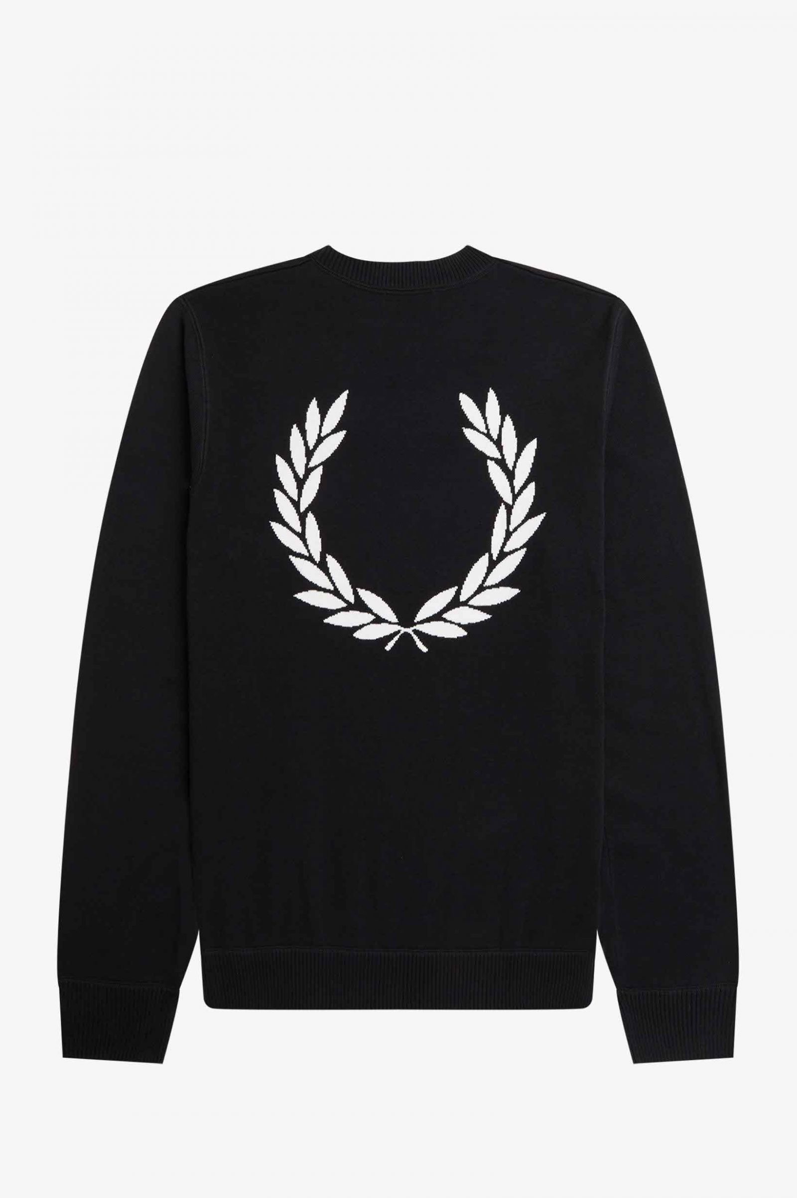 Graphic Laurel Wreath Jumper Black 7038321