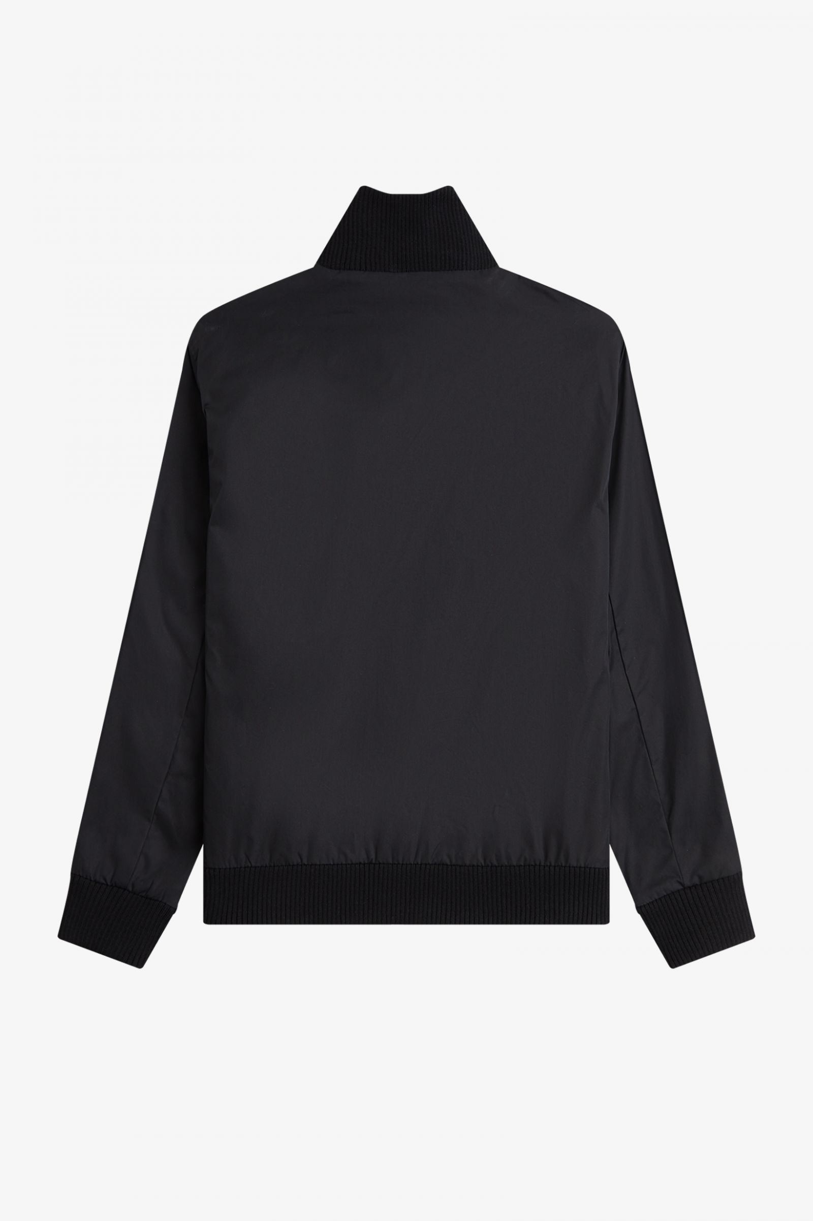 Knitted Rib Tennis Bomber Black 7038653
