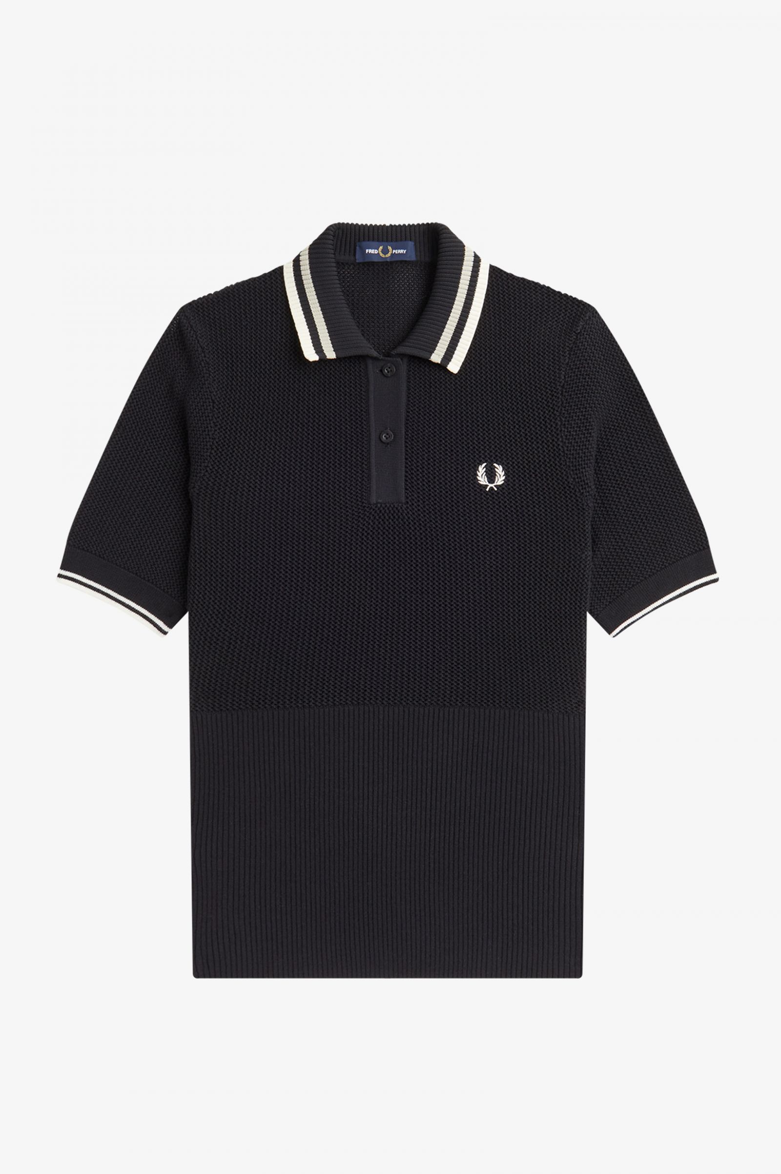 Open-Knitted Shirt Black 7039330