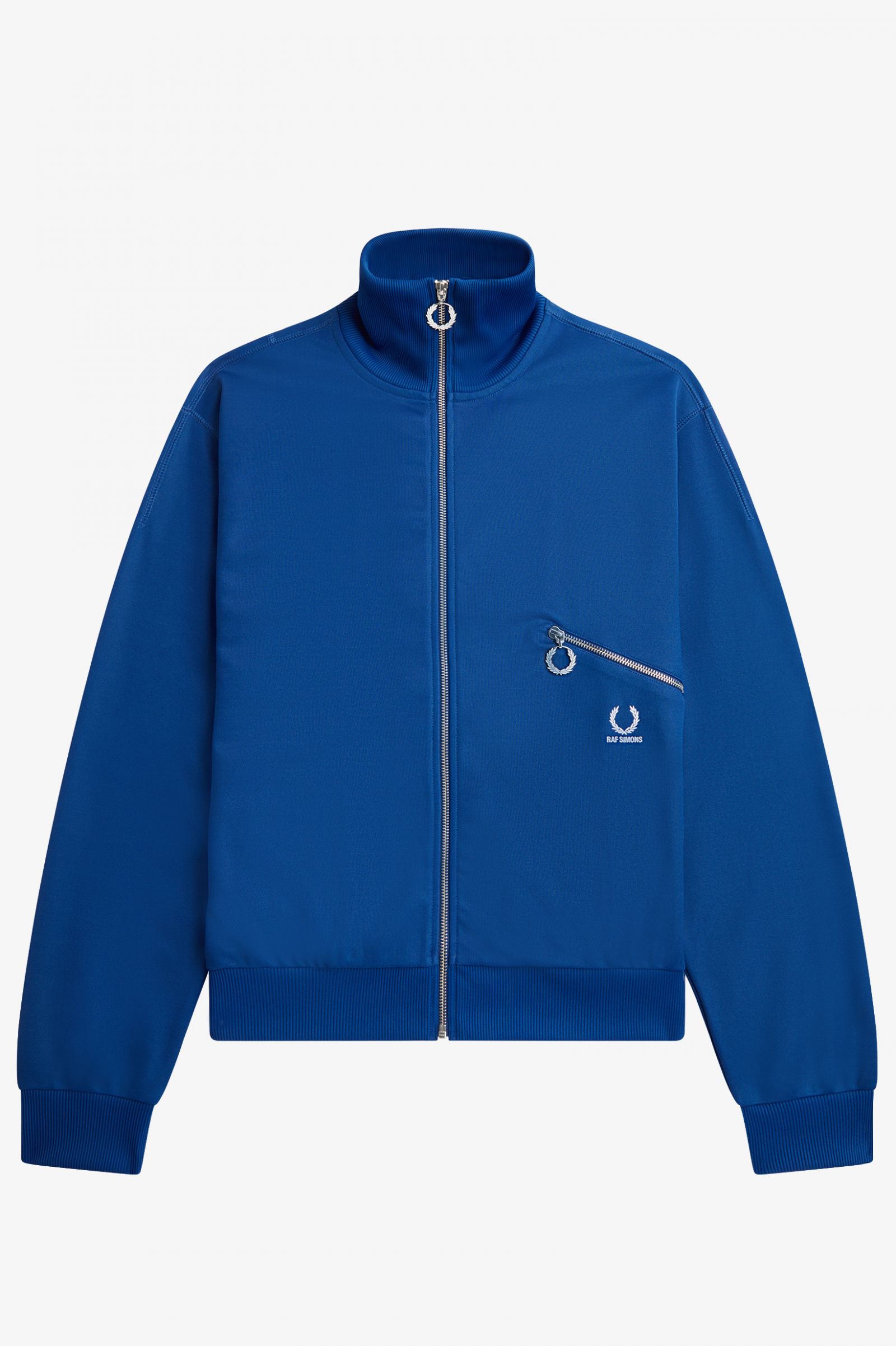 Raf SimonsPrinted Track Jacket Royal Blue 7039114