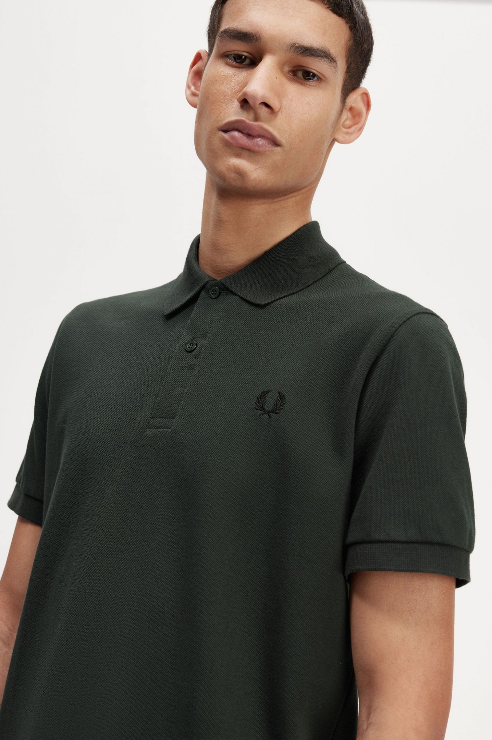 The Fred Perry ShirtM3 Night Green / Black 7039013