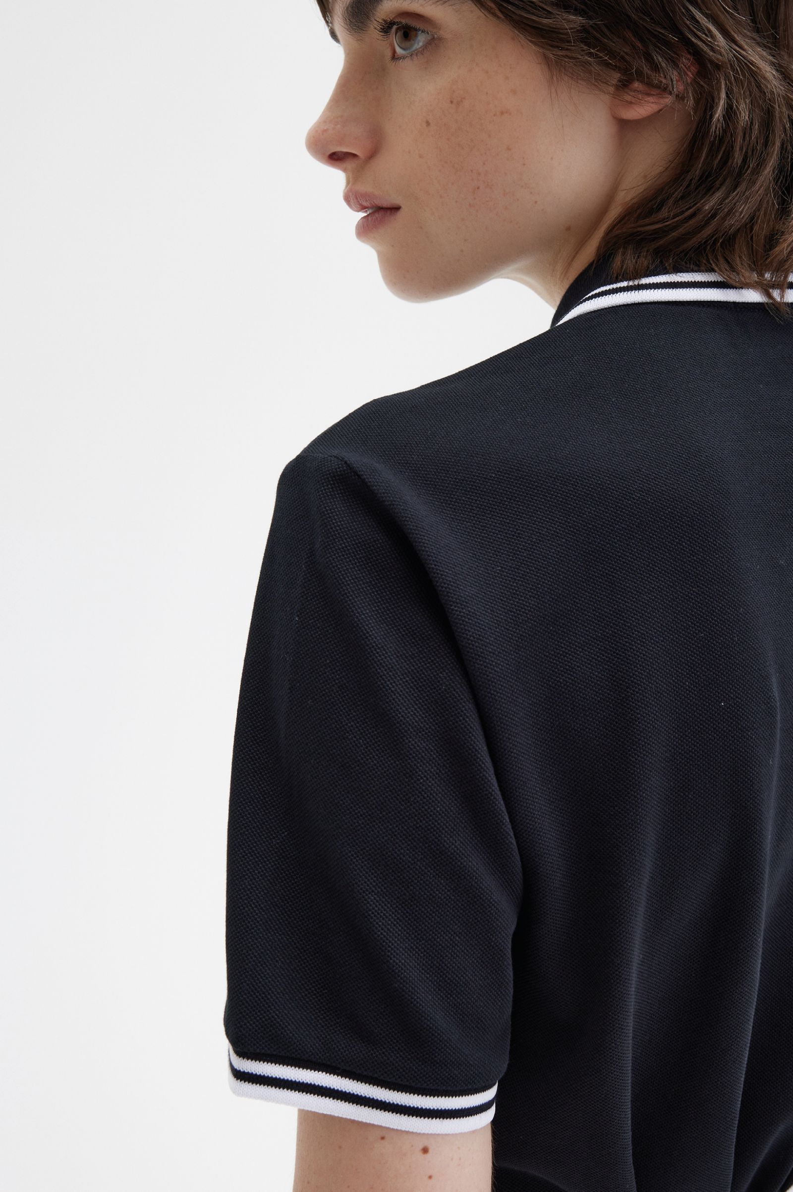The Fred Perry ShirtG3600 Black / White / White 7039462