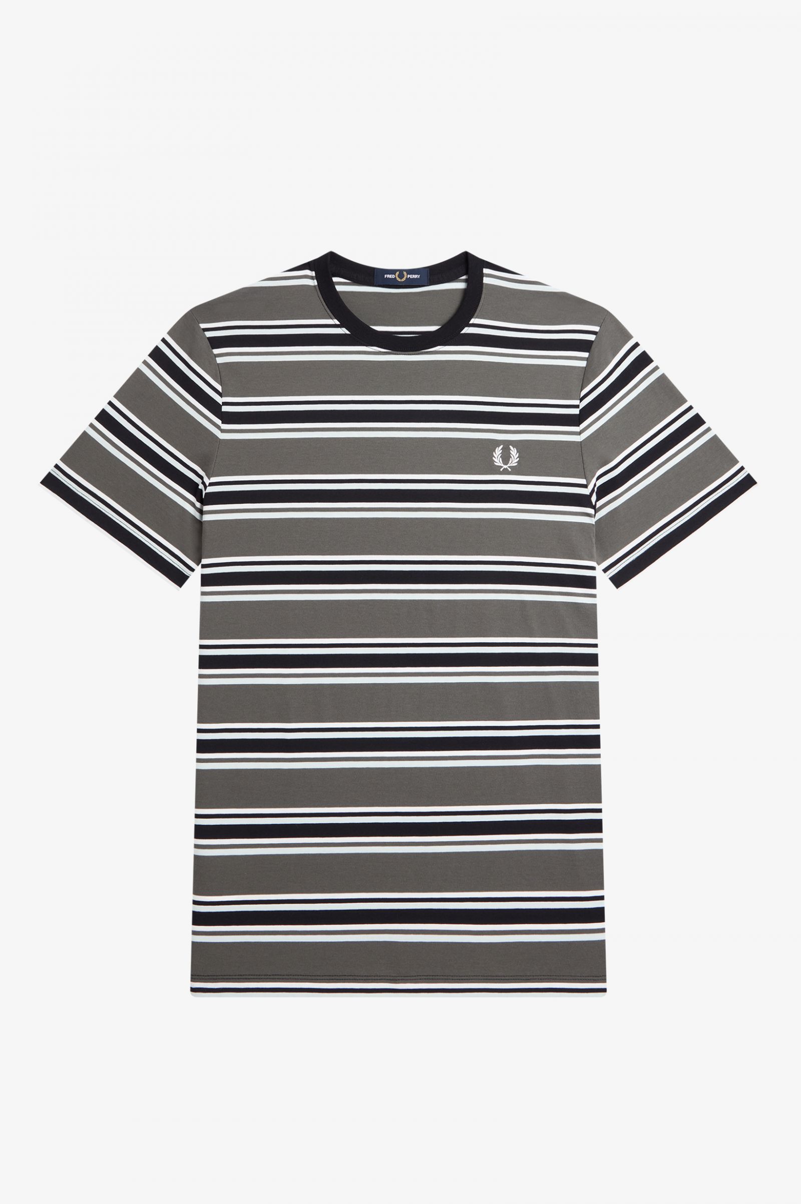 Stripe T-Shirt Field Green 7038983